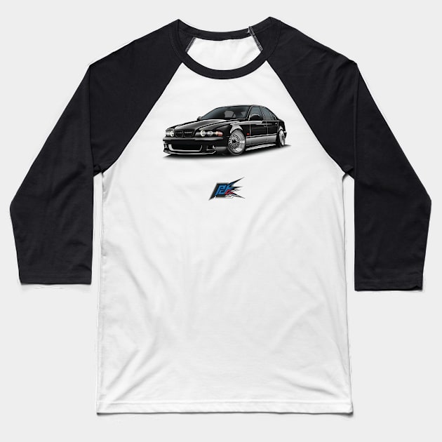 m5 5series Baseball T-Shirt by naquash